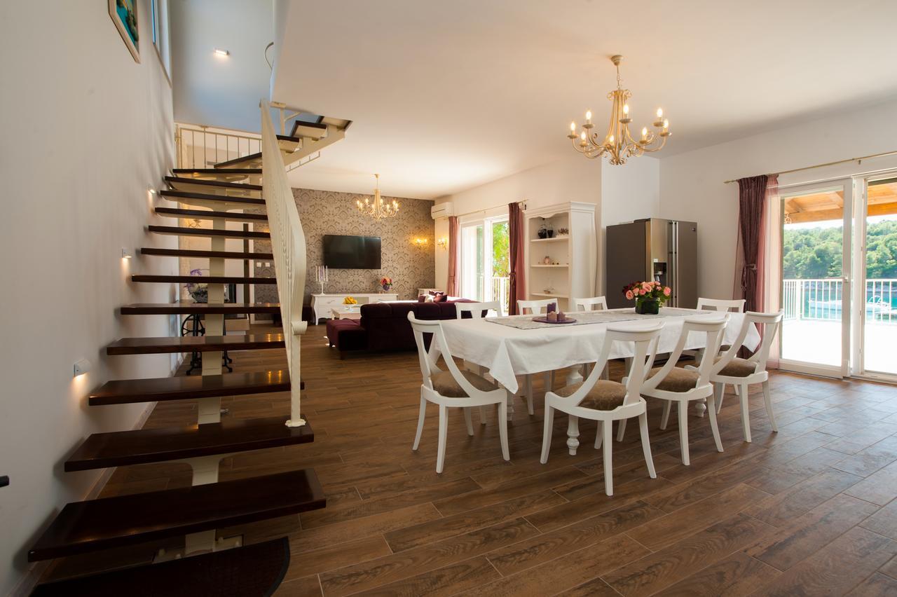 Luxury Villa Kate - In Lucice Bay With Turquoise Sea, Amazing Seaviews, And Heated Pool Милна Екстериор снимка